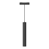 ST680.433.07 Магнитный трековый светильник Черный LED 1*7W 3000K 430Lm Ra>90 36° IP20 D30xH1650 48V СКАЙФЛЕТ 500_191_2947212